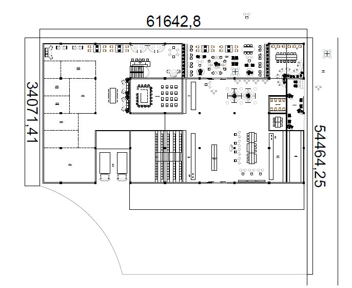 Technical floor plan